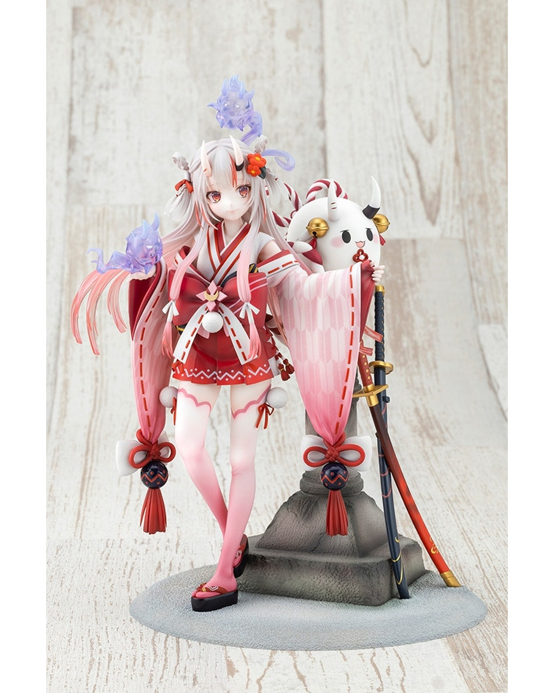  [pre-order] hololive [Japanese ver.] Nakiri Ayame ~ Shrine Maiden Costume Ver. ~ Kotobukiya 1/7 Figure [Kotobukiya bonus: parts with different expressions]