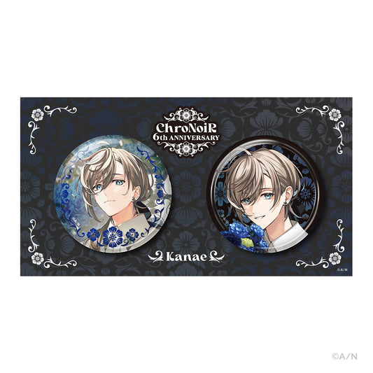 [In-stock]  Nijisanji [ChroNoiR 6th ANNIVERSARY] Badge set