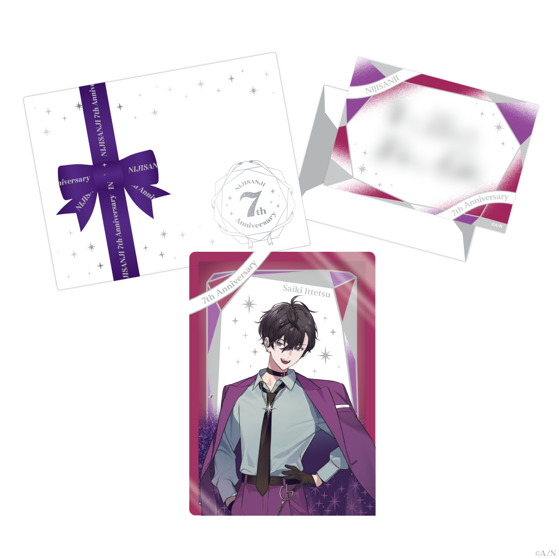 [pre-order] Nijisanji 【Nijisanji 7th Anniversary】part3 - Half-width Tapestry /Mini gift set /Mirror acrylic board