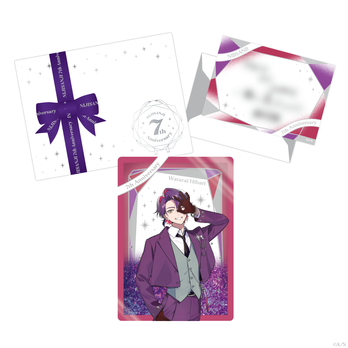 [pre-order] Nijisanji 【Nijisanji 7th Anniversary】part3 - Half-width Tapestry /Mini gift set /Mirror acrylic board