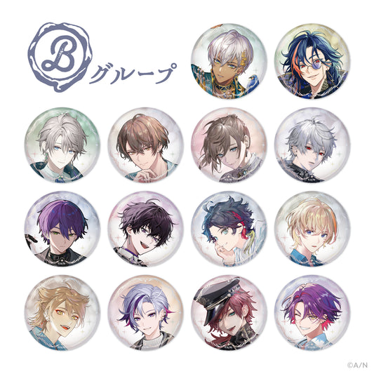 「現貨」にじさんじ【ART OF NIJISANJI】ランダムマット箔押し缶バッジ Bグループ