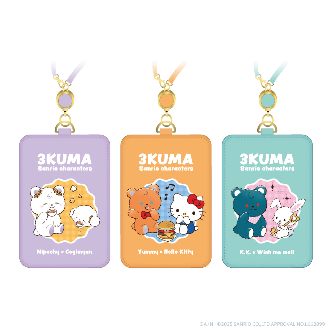 [Pre-order] Nijisanji 【3SKM×サンリオキャラクターズ】ID Card Holder