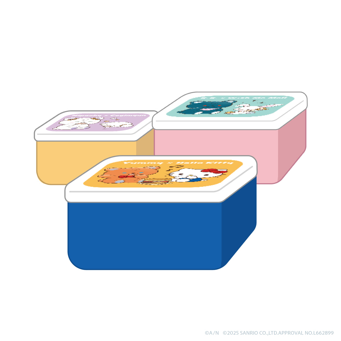 [Pre-order] Nijisanji 【3SKM×サンリオキャラクターズ】Sealing Container Set