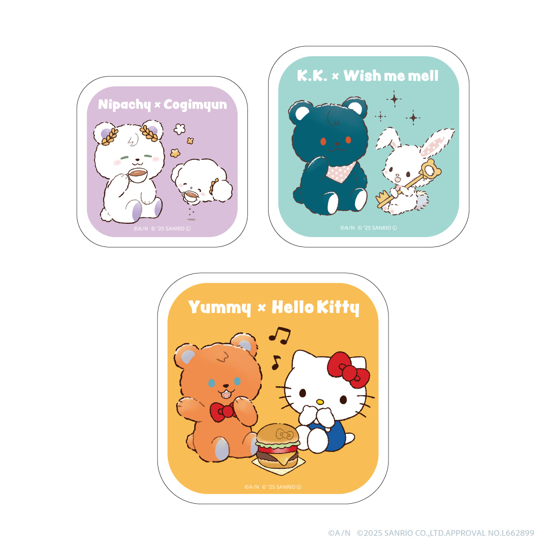 [Pre-order] Nijisanji 【3SKM×サンリオキャラクターズ】Sealing Container Set
