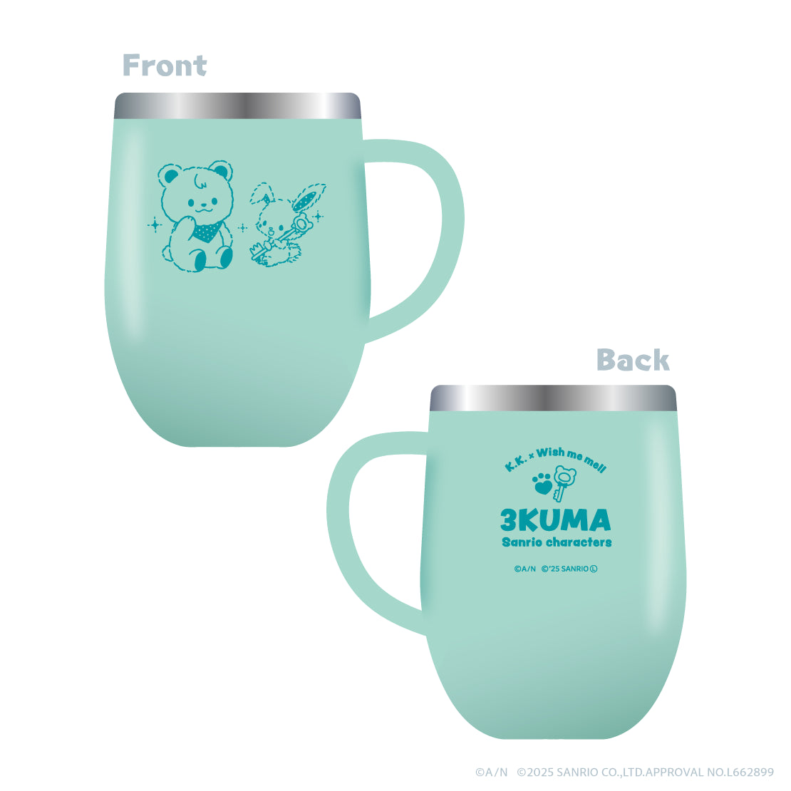 [Pre-order] Nijisanji 【3SKM×サンリオキャラクターズ】Cup