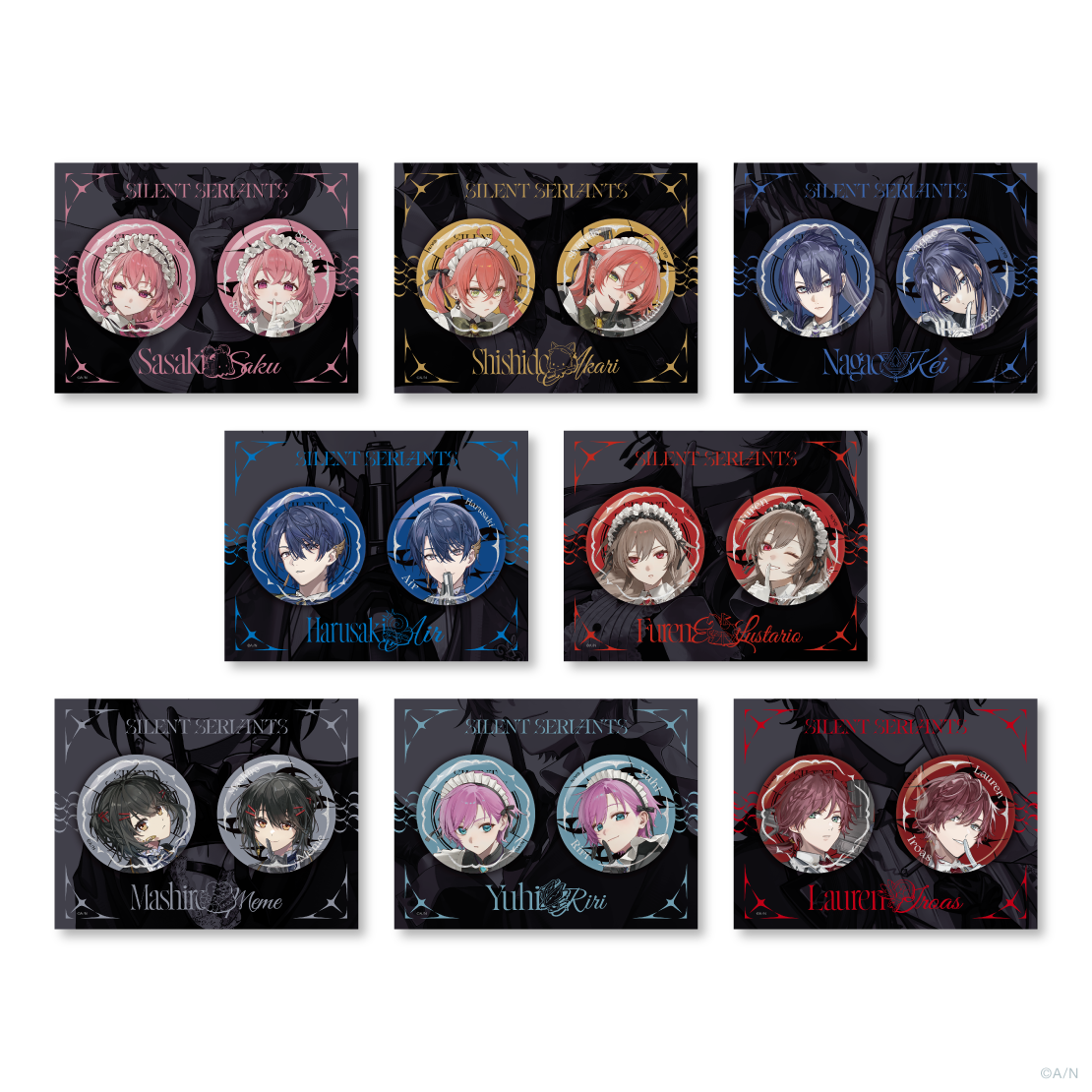 [Pre-order] Nijisanji 【SILENT SERVANTS】