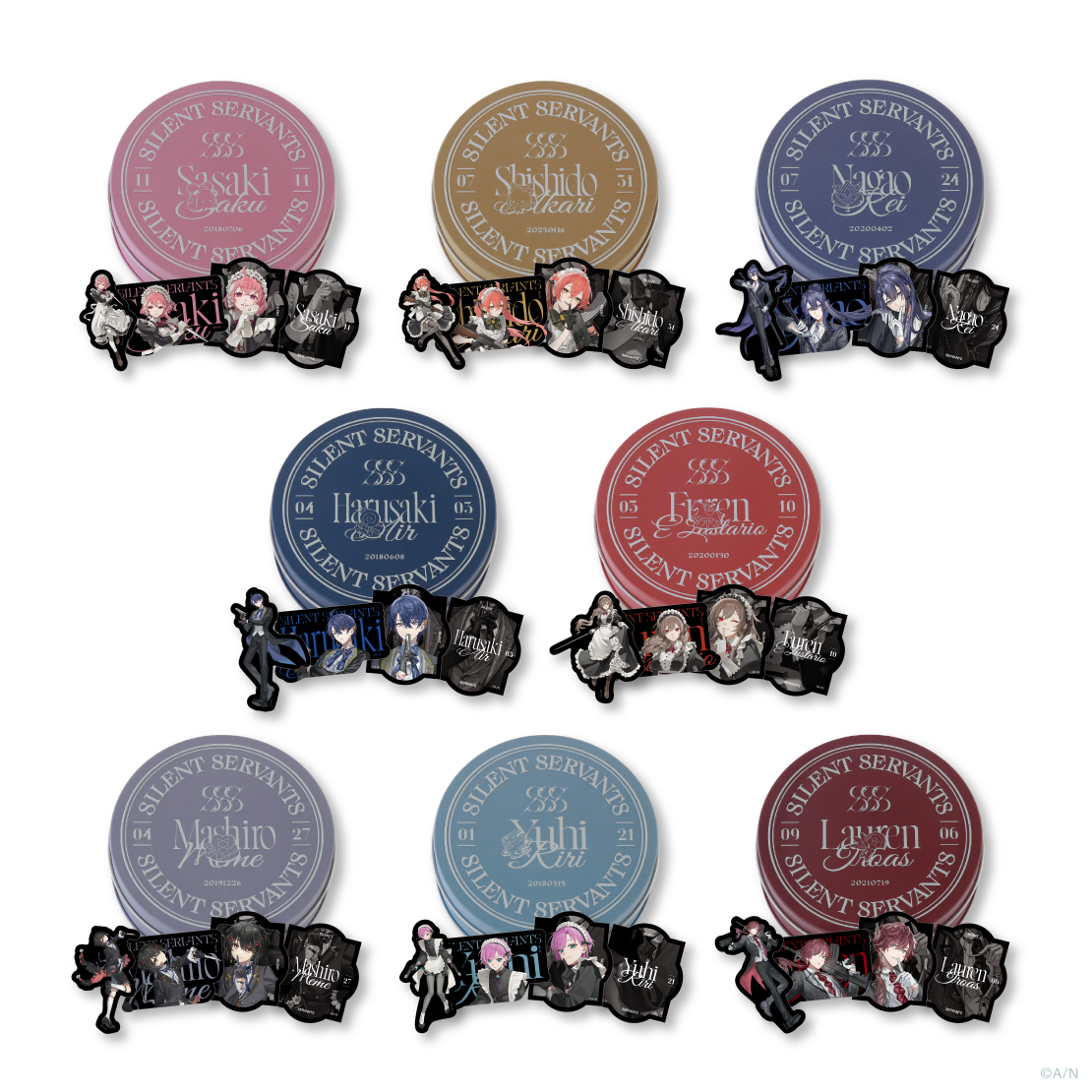[Pre-order] Nijisanji 【SILENT SERVANTS】