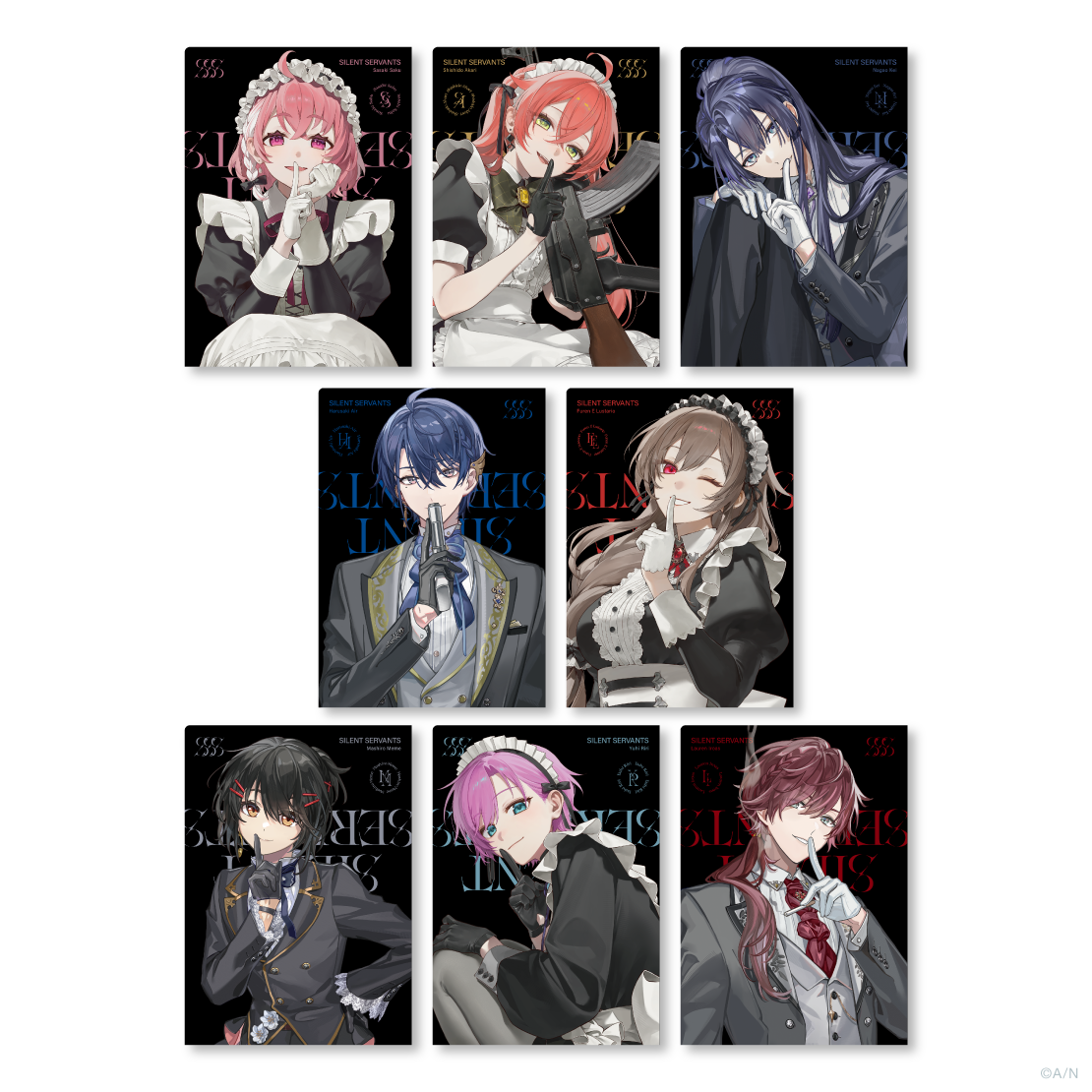 [Pre-order] Nijisanji 【SILENT SERVANTS】