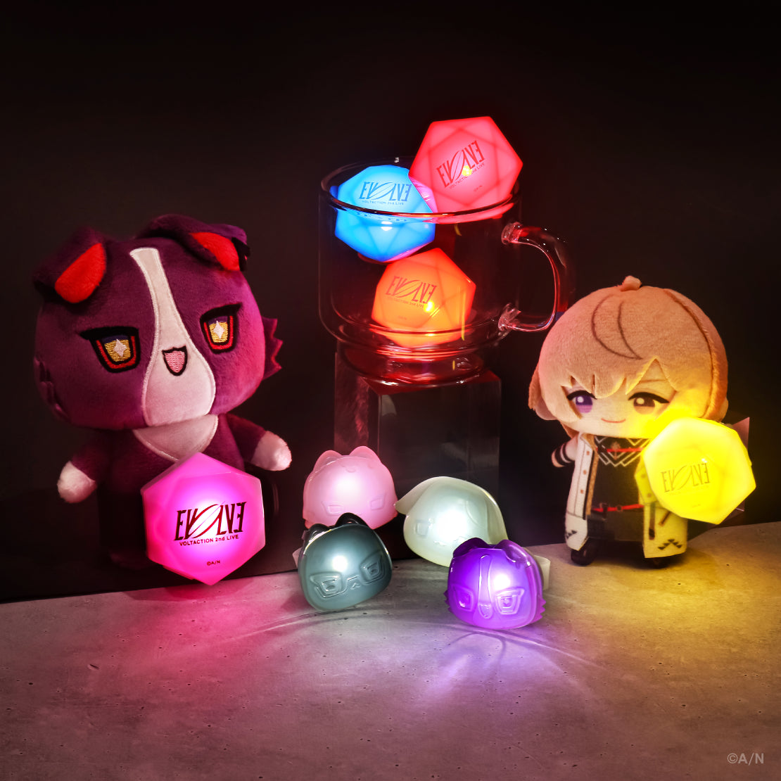 [Pre-order] Nijisanji 【VOLTACTION 2nd LIVE】フリンジつきマフラータオル(Bracelet Lamp)