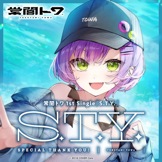  [In-stock] Hololive Tokoyami Towa 1st Single "S.T.Y." - CD