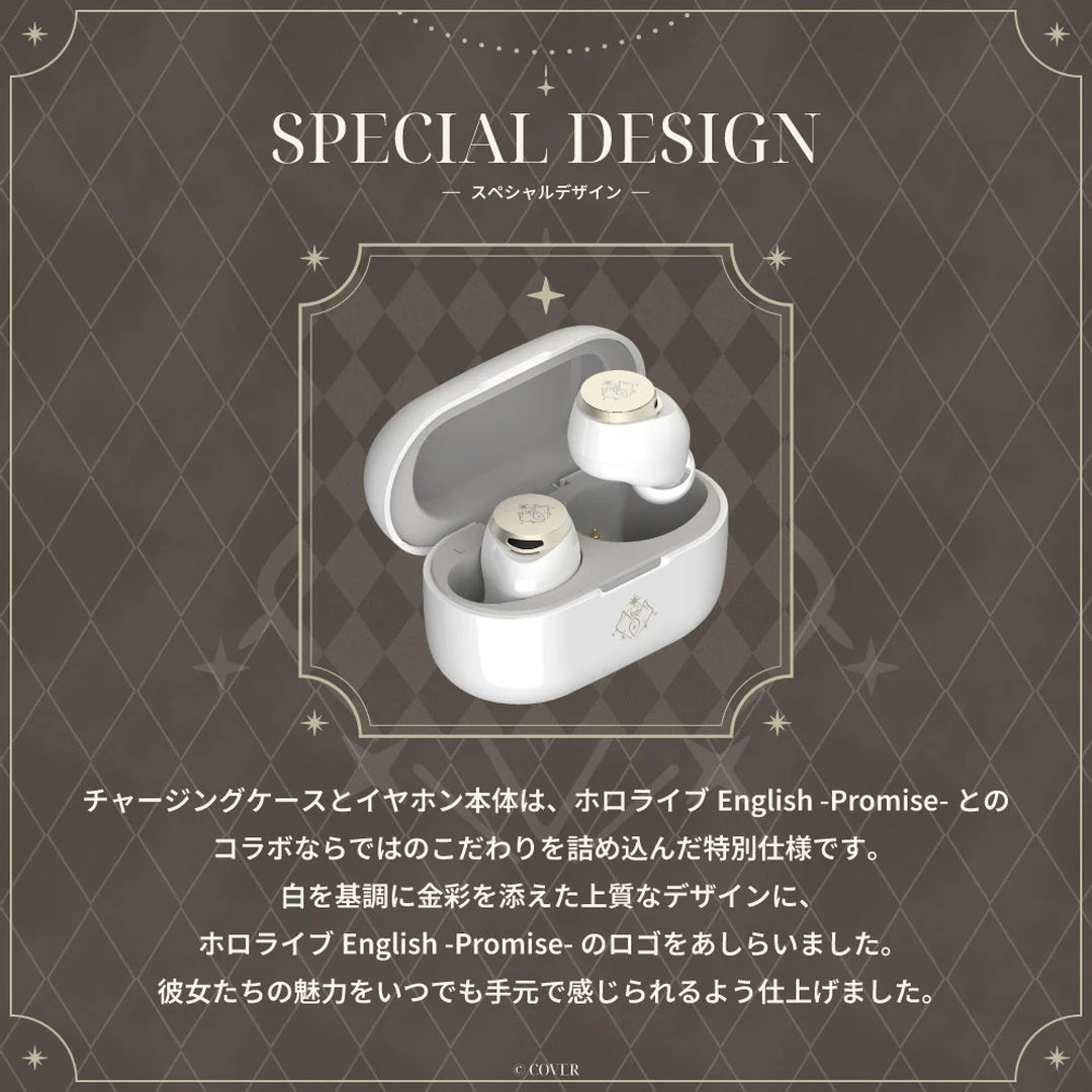  [pre-order] Hololive English  -Promise- x AVIOT Wireless Headphones (TE-V1R-HE3)