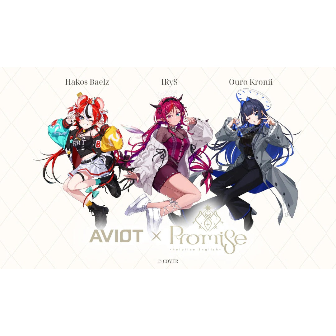  [pre-order] Hololive English  -Promise- x AVIOT Wireless Headphones (TE-V1R-HE3)
