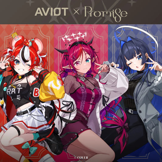  [pre-order] Hololive English  -Promise- x AVIOT Wireless Headphones (TE-V1R-HE3)