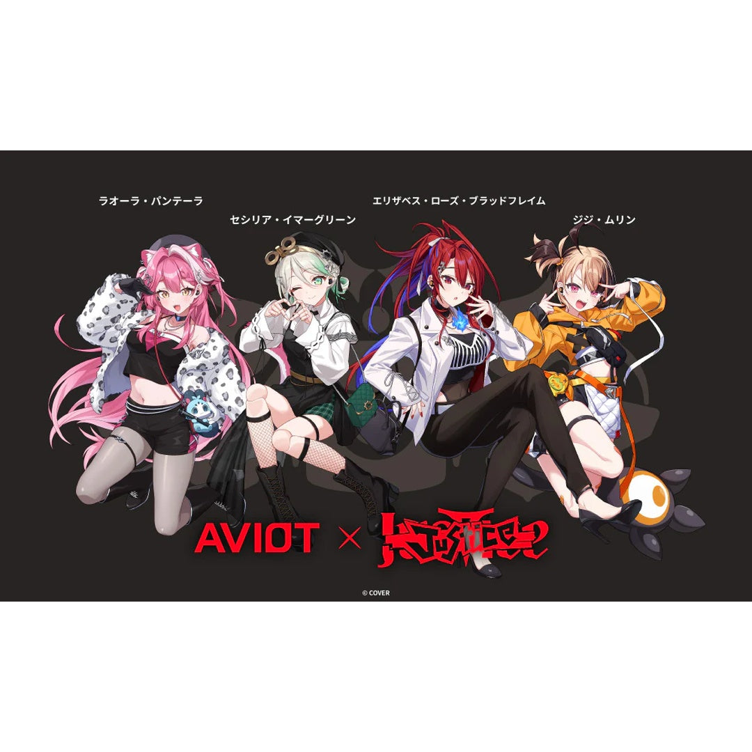 「預訂」[行貨] Hololive English -Justice- x  AVIOT 無線耳機 (TE-V1R-HE4)