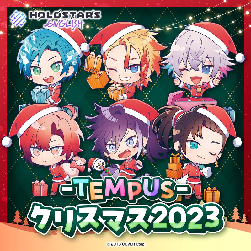 [In-stock]  Holostars English -TEMPUS- Christmas 2023 - Acrylic Stand KeyChain