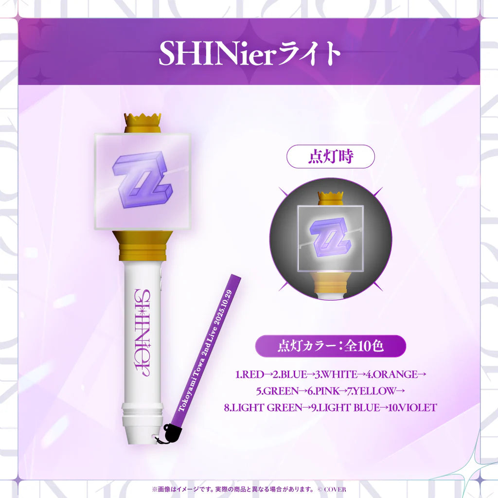 「預訂」Hololive 【先行発送】 Tokoyami Towa 2nd Live "SHINier" 演唱會商品