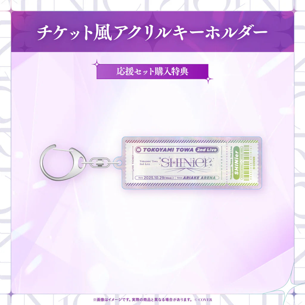 「預訂」Hololive 【2次受注】Tokoyami Towa 2nd Live "SHINier" 演唱會商品
