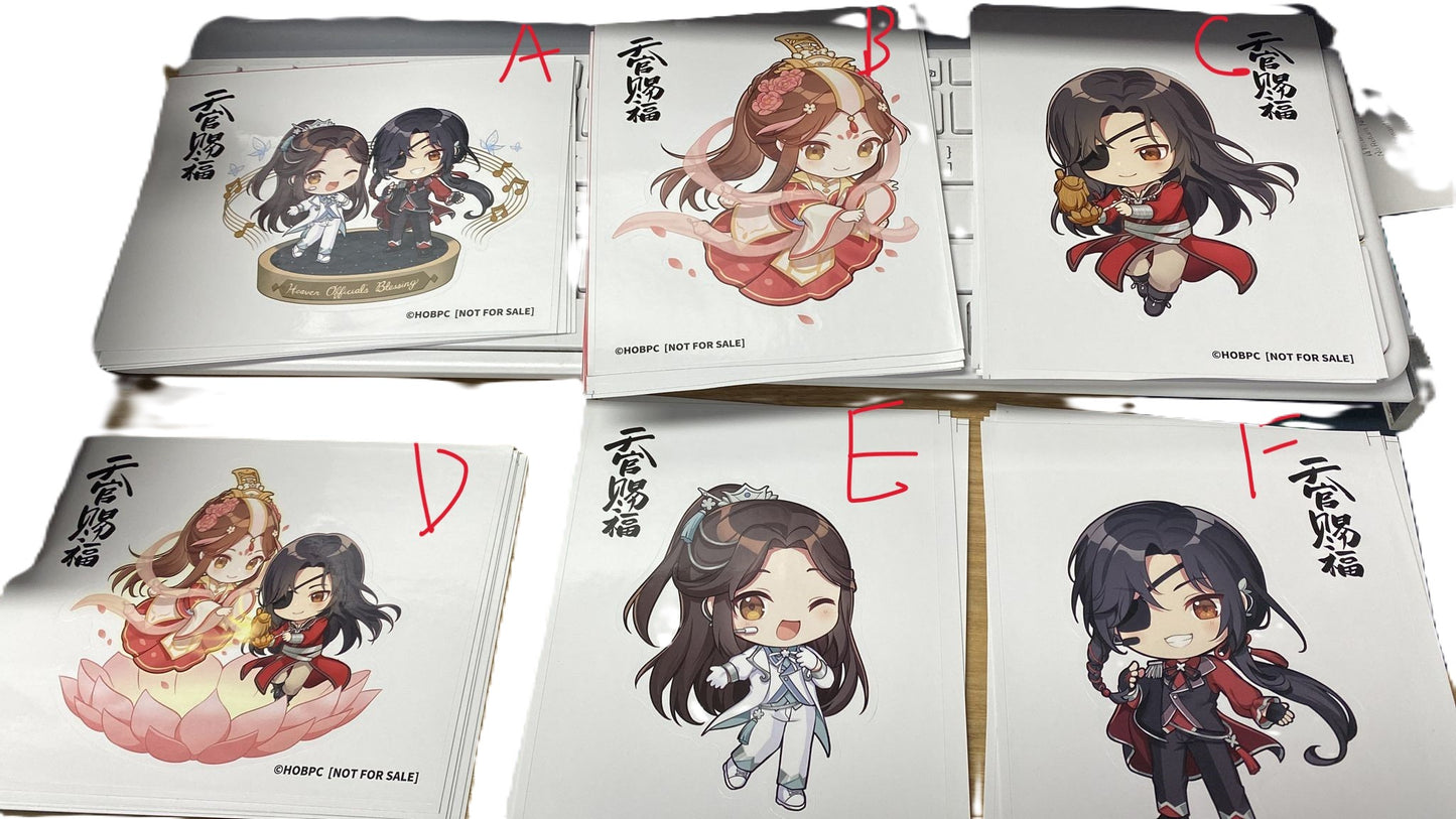 [In-stock] Heaven Official's Blessing X ANIPLUS Cafe (Singapore) Goods