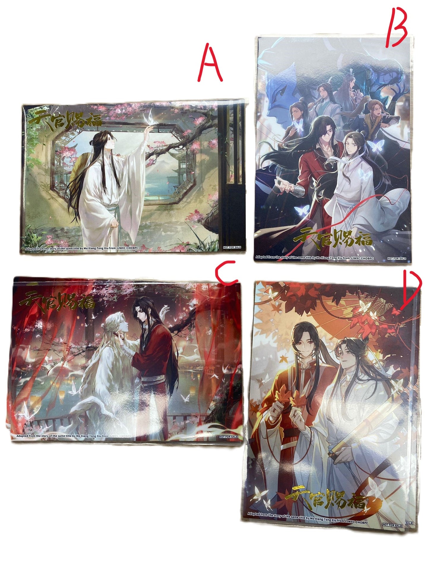 [In-stock] Heaven Official's Blessing X ANIPLUS Cafe (Singapore) Goods