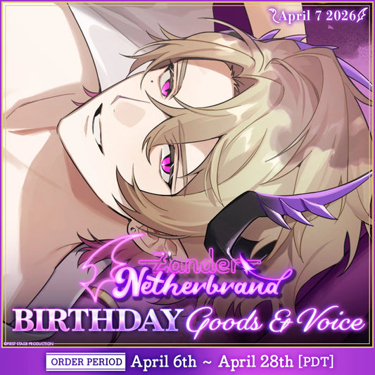 「現貨」[FIRST STAGE] Zander Netherbrand Birthday Goods&Voice 2026