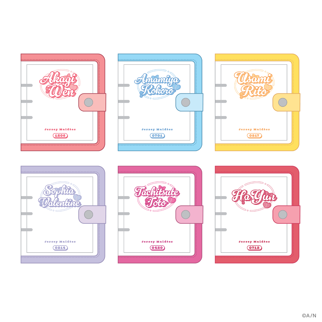 [Pre-order] Nijisanji 【Jersey Maidtes】Collection book