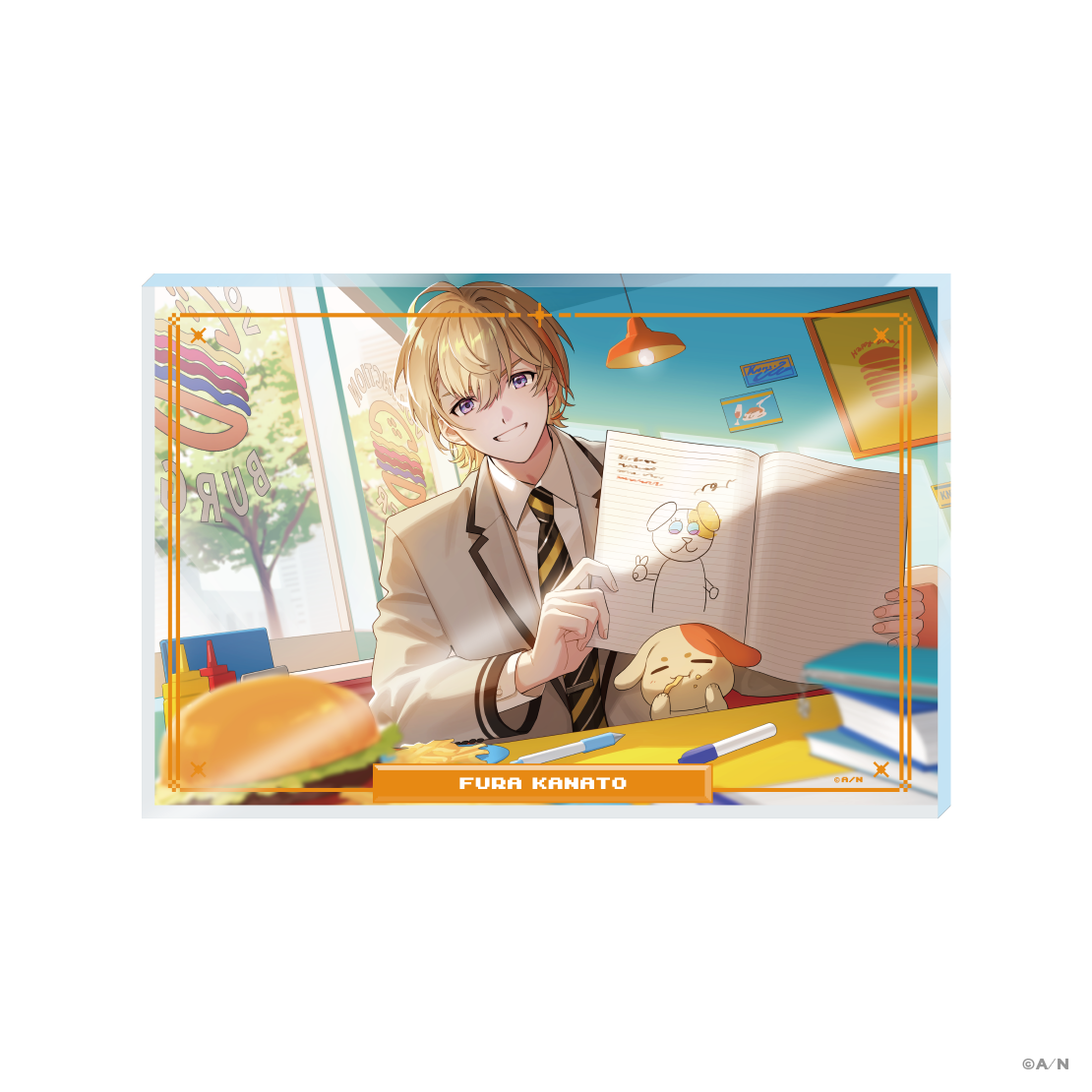 [預訂] Nijisanji 【学園ゔぉるたくしょん】アクリルブロック(亞克力塊)