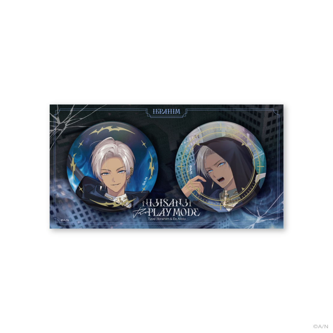 [Pre-order] Nijisanji 【Replay Mode】箔押し缶バッジ セット(Badge Set)