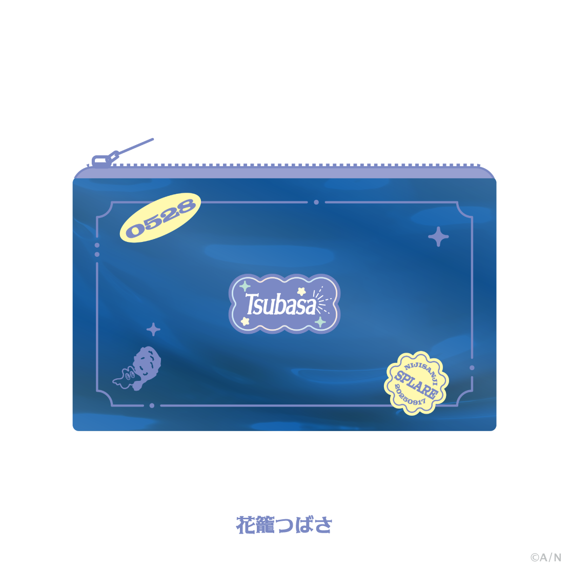 [Pre-order] Nijisanji 【ぽっぴん！すぷれあ】Zipper Pouch
