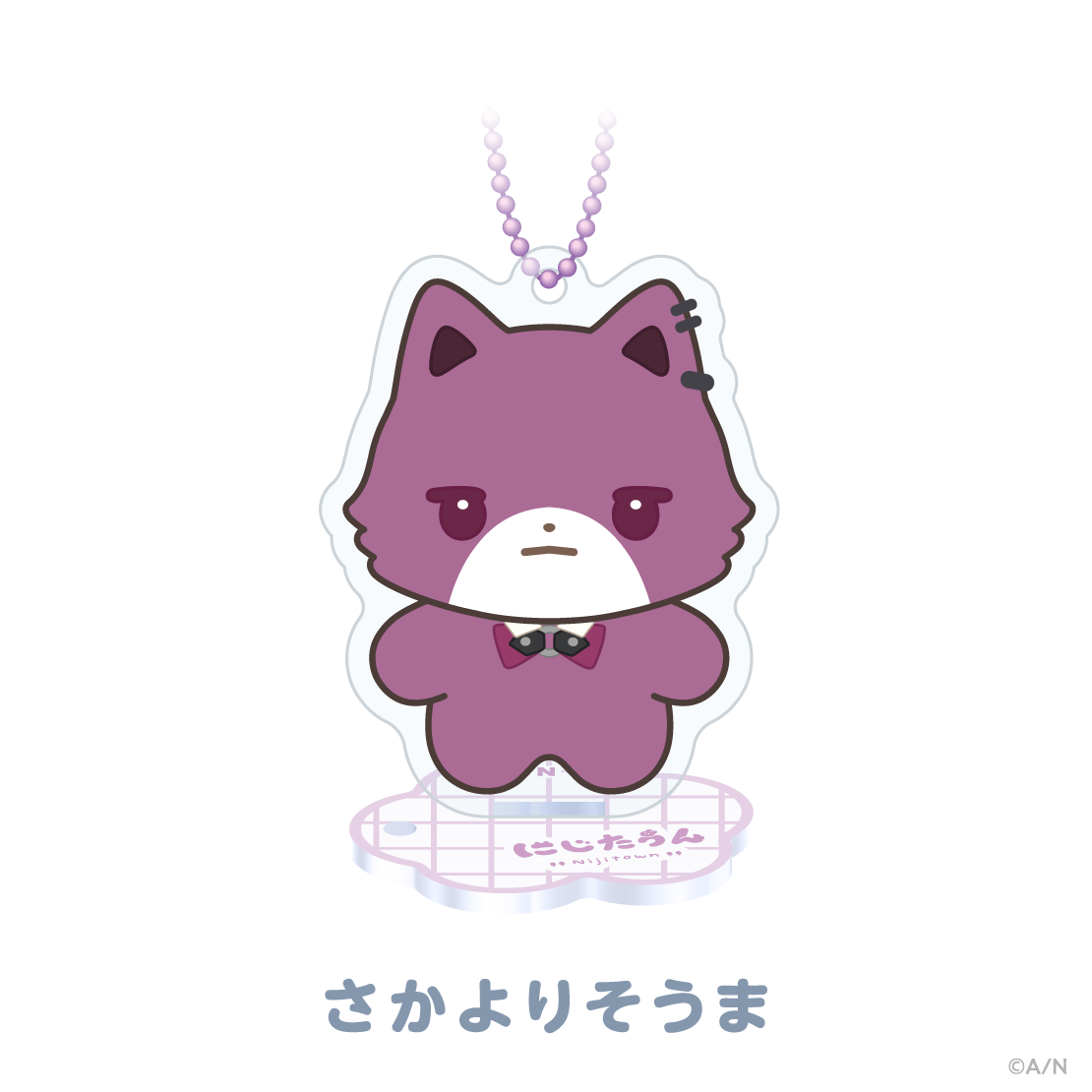 [Pre-order] Nijisanji 【にじたうんぐっず いち】Acrylic Standee Keychain