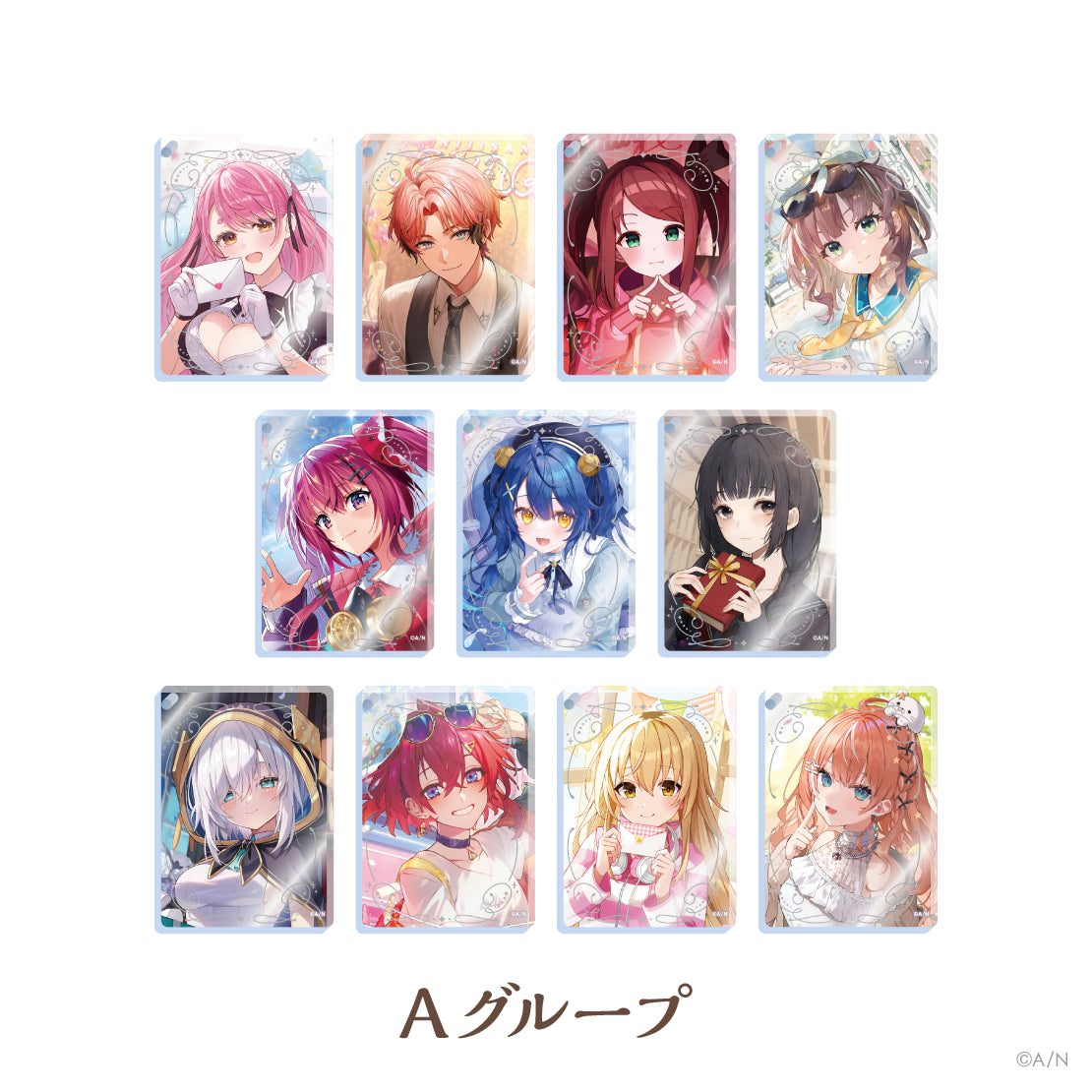 「預訂」Nijisanji [ノスタルジアコレクション2025] Nostalgia Collection 2025 周邊 - 亞克力匙扣(C-D組) [存庫販售]