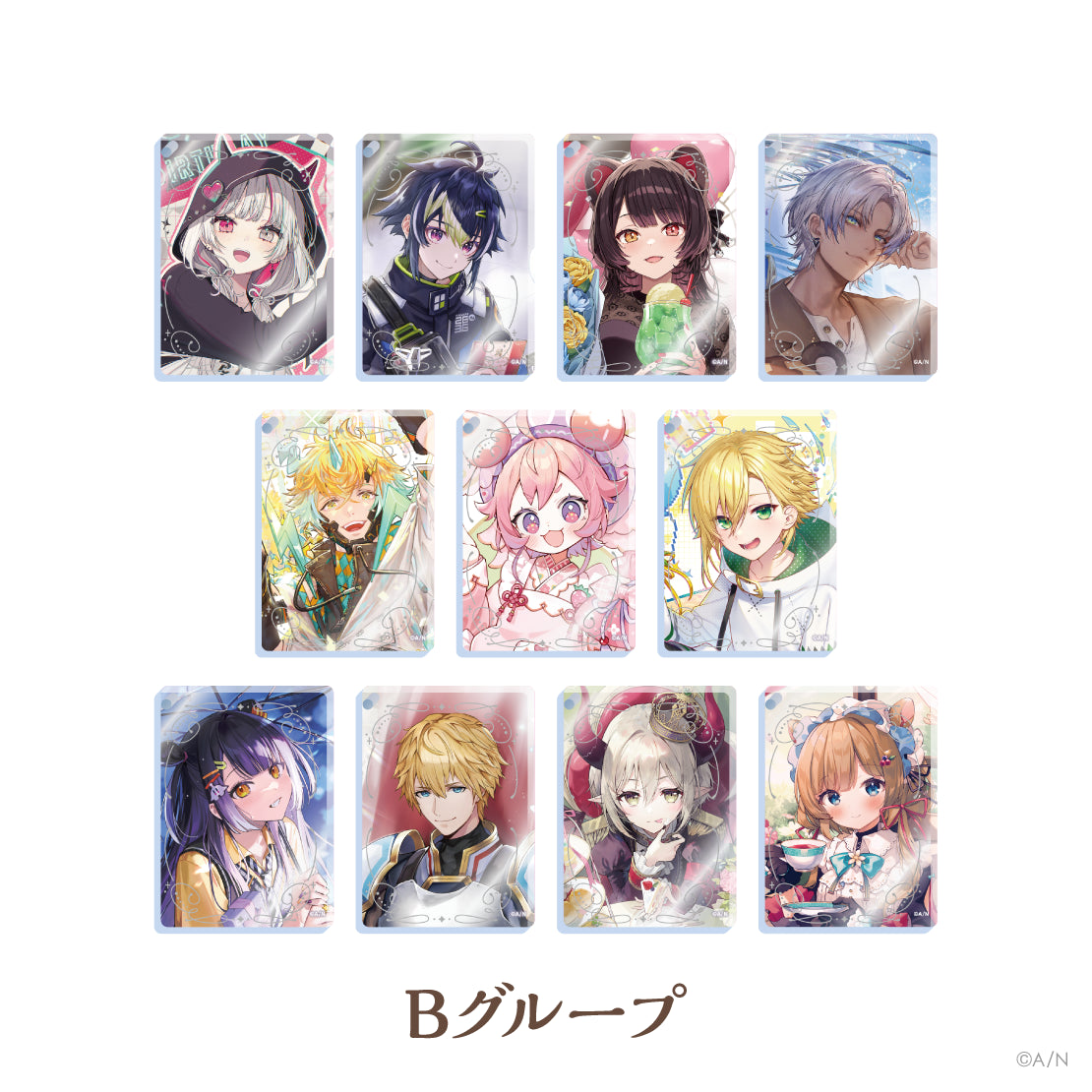 「預訂」Nijisanji [ノスタルジアコレクション2025] Nostalgia Collection 2025 周邊 - 亞克力匙扣(C-D組) [存庫販售]