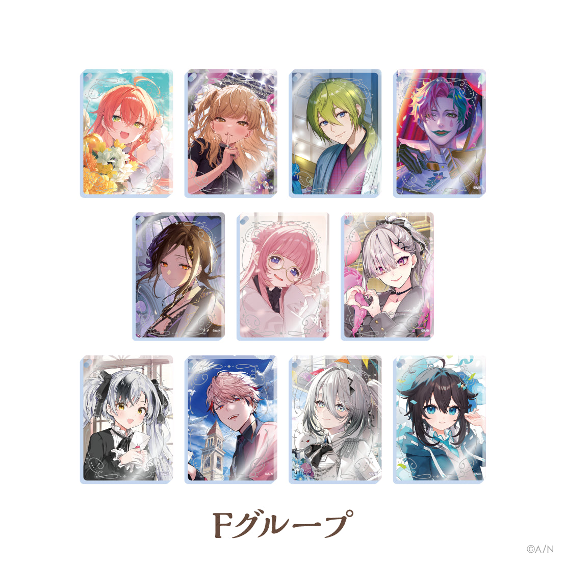 「預訂」Nijisanji [ノスタルジアコレクション2025] Nostalgia Collection 2025 周邊 - 亞克力匙扣(C-D組) [存庫販售]
