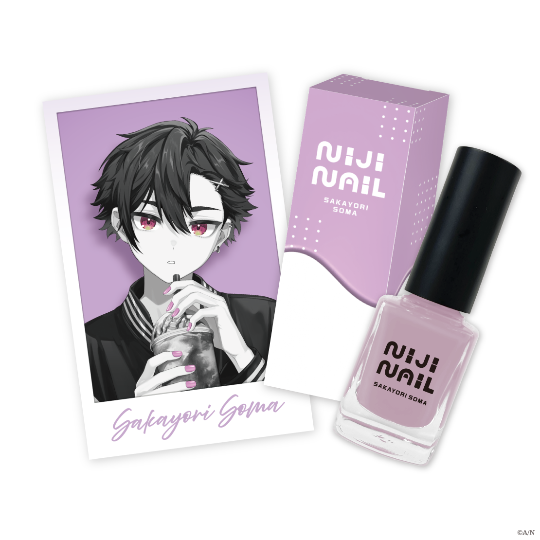 [預訂] Nijisanji 【にじネイル Sugar】ネイルポリッシュ(指甲油+相卡)