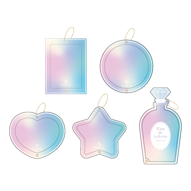 [In-stock]  [Fukuya] - Aurora Acrylic Photo Frame (Rectangle/Heart/Star/Perfume/Round)