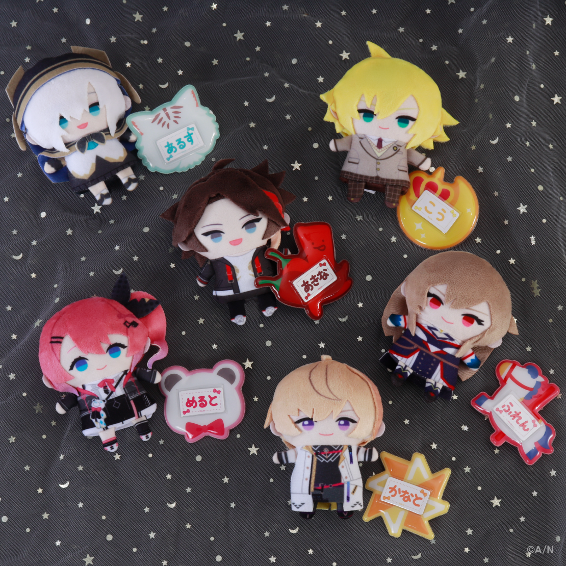 [Pre-order] Nijisanji 【Devilish Nightmare】ネームバッジ(Name Tag)
