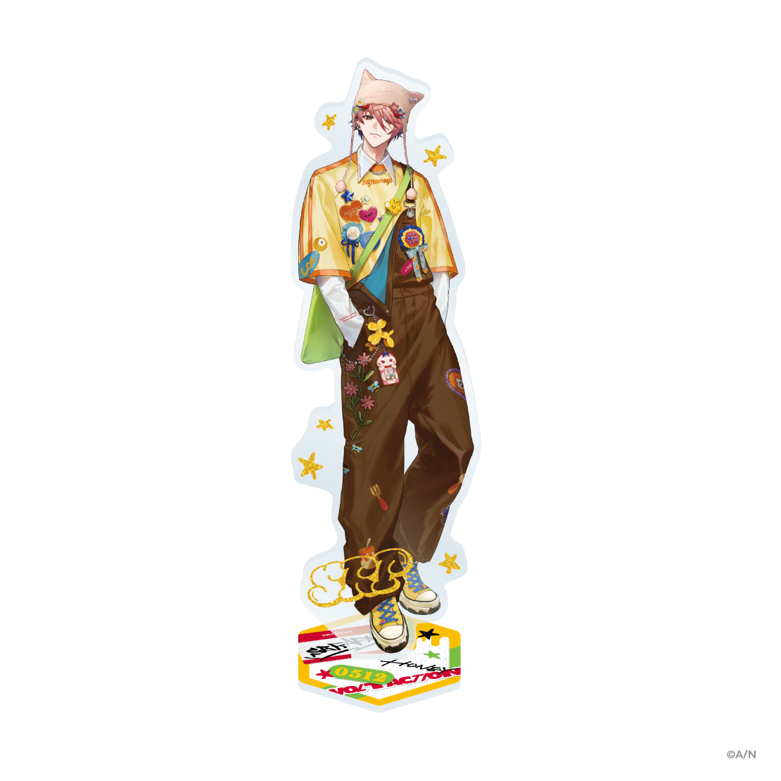 [Pre-order] Nijisanji 【VOLTACTION 2nd LIVE】箔押しアクリルスタンド (Acrylic Standee)