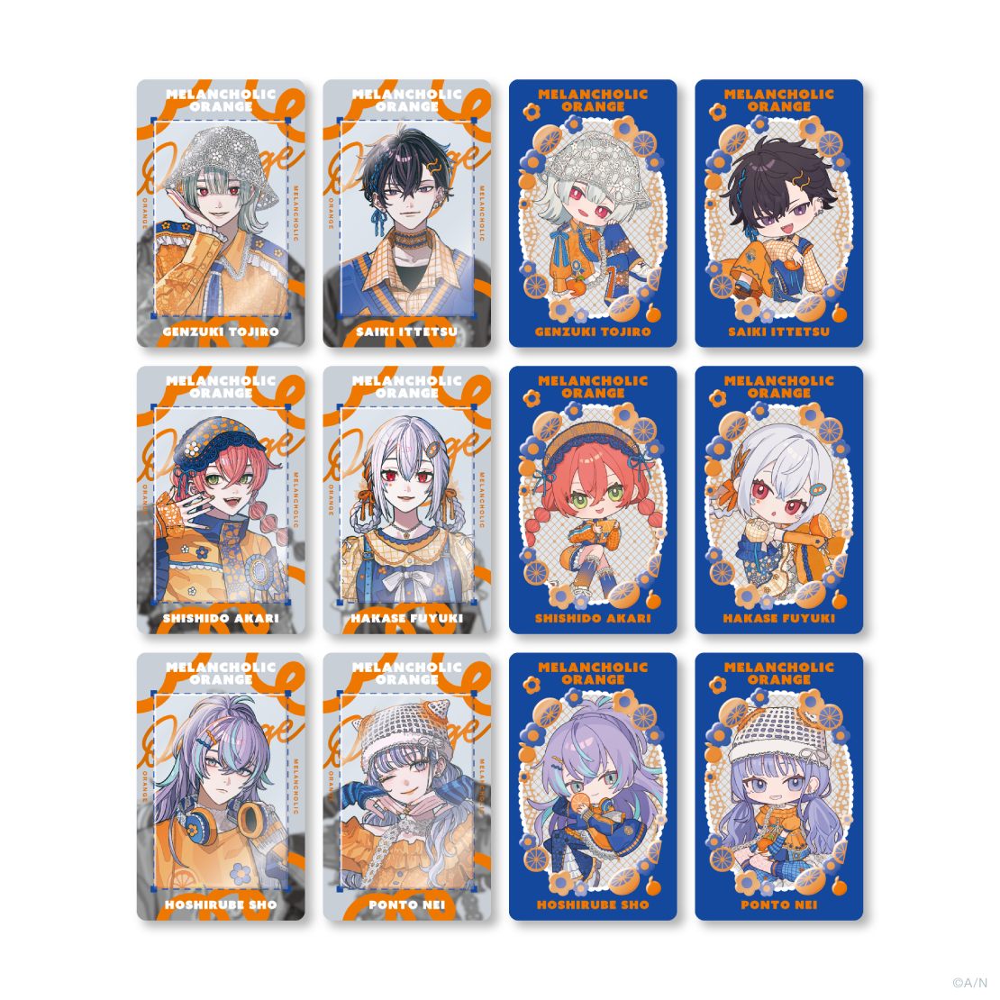 [Pre-order] Nijisanji 【メランコリックオレンジ】Random Card