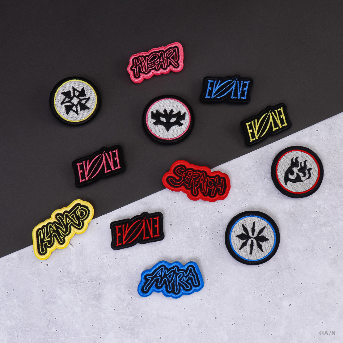 [Pre-order] Nijisanji 【VOLTACTION 2nd LIVE】ワッペンバッジセット (Badge Set)