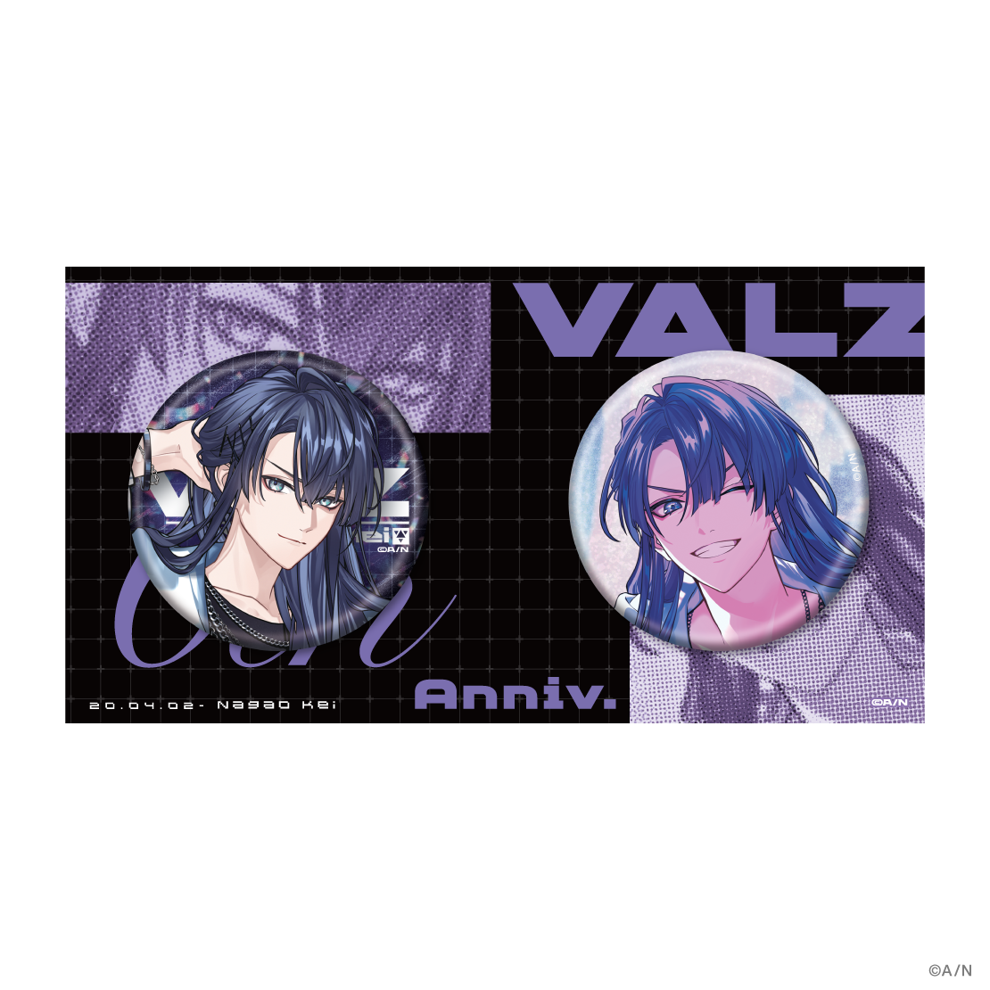 [預訂] Nijisanji 【VΔLZ 6th】缶バッジ セット(襟章set)