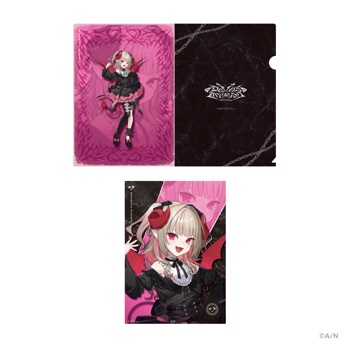 [預訂] Nijisanji 【Devil's Invitation】クリアファイル＆ミニポスター(透明資料夾&迷你海報)