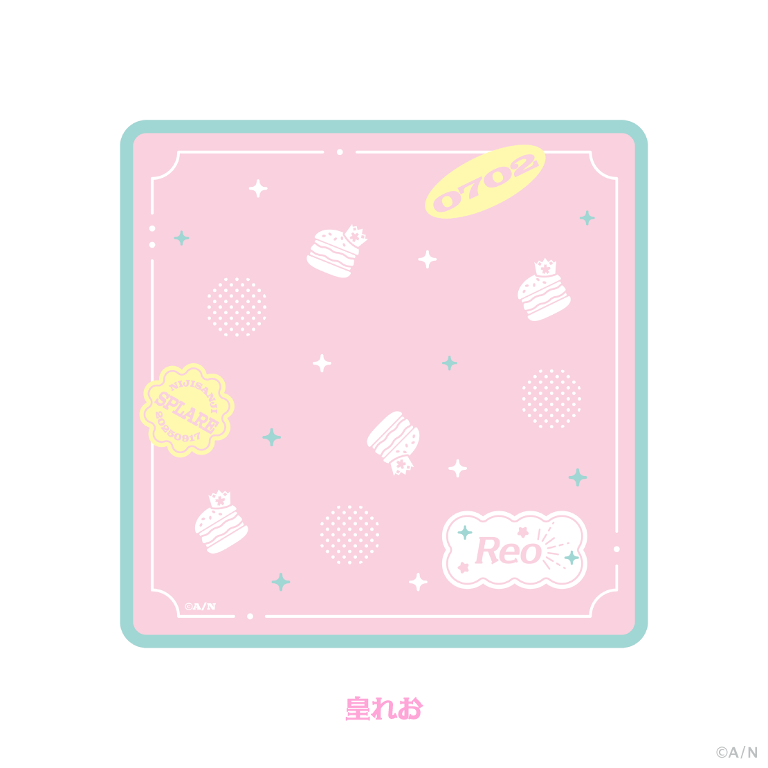 [Pre-order] Nijisanji 【ぽっぴん！すぷれあ】Mini Handkerchief