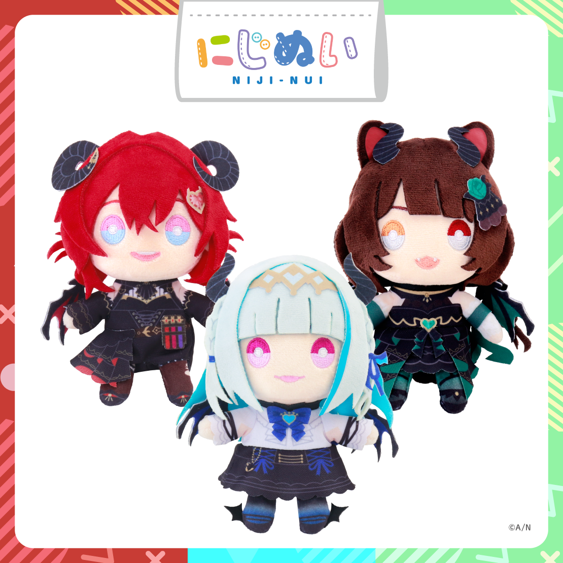 [預訂] Nijisanji 【さんばか 7th】にじぬい(にじぬい公仔)