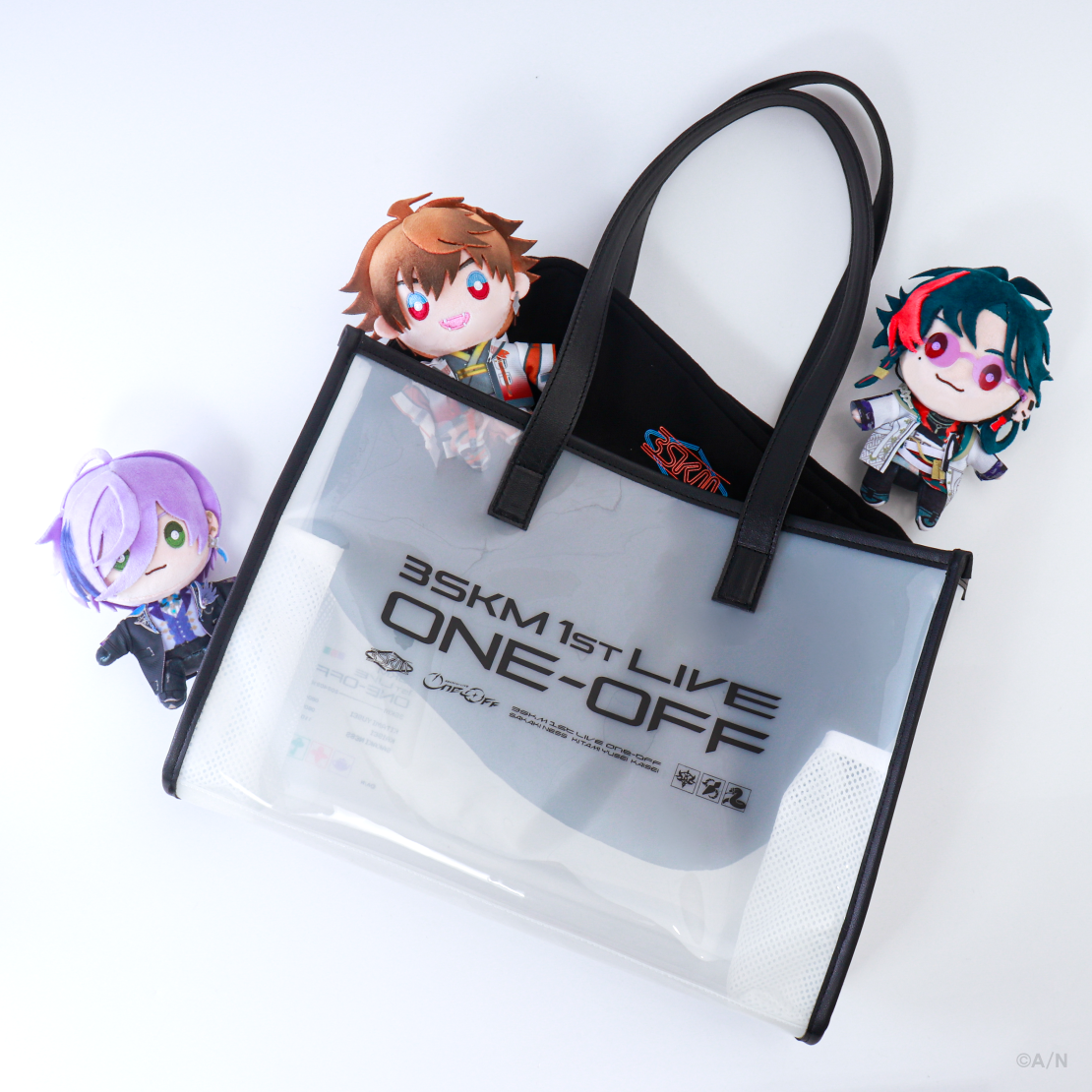[Pre-order] Nijisanji 【3SKM 1st LIVE “One-Off”】クリアトートバッグ(Transparent Tote Bag)