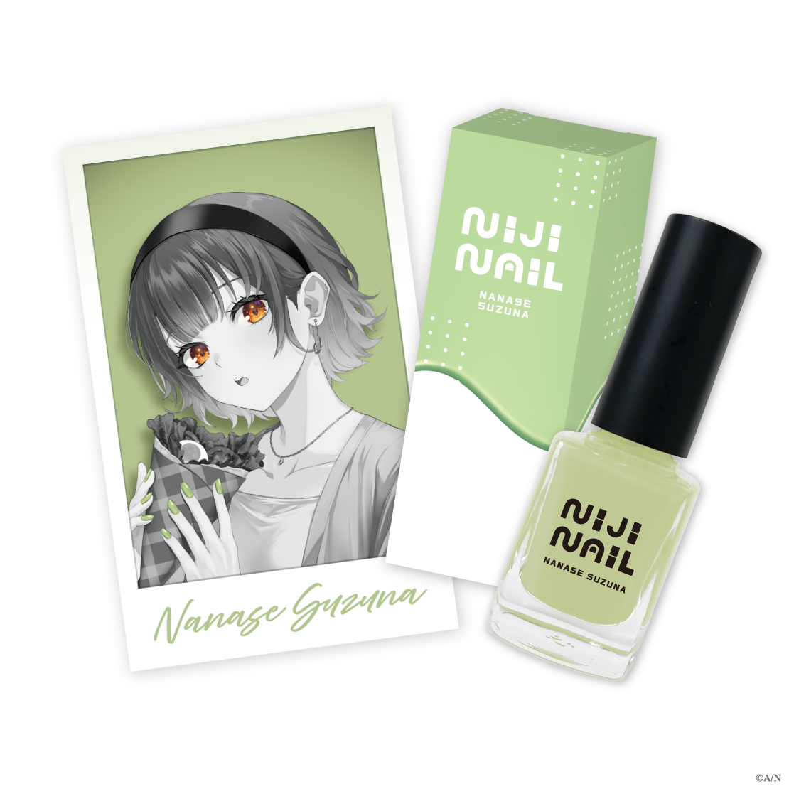 [預訂] Nijisanji 【にじネイル Sugar】ネイルポリッシュ(指甲油+相卡)