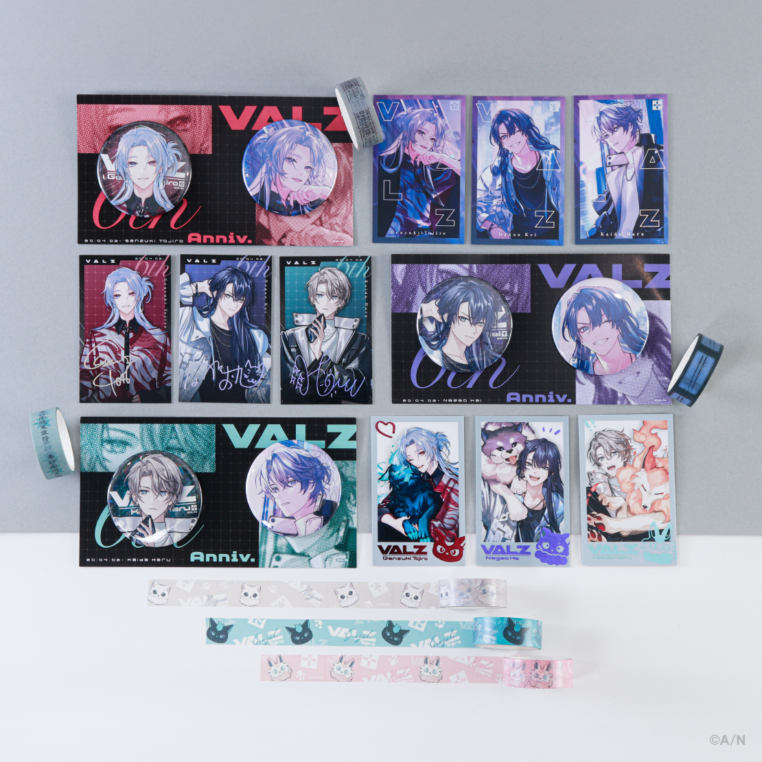[預訂] Nijisanji 【VΔLZ 6th】ランダムフォト風カード(隨機照片風卡)