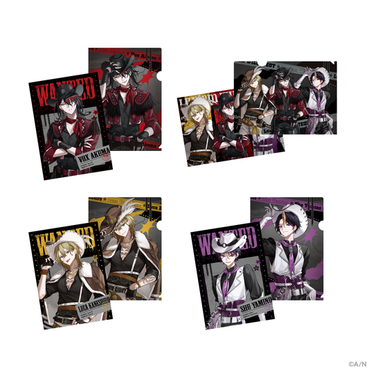 [預訂] Nijisanji 【Luxiem WILDWEST】クリアファイル ＆ミニポスター(透明資料夾和迷你海報)