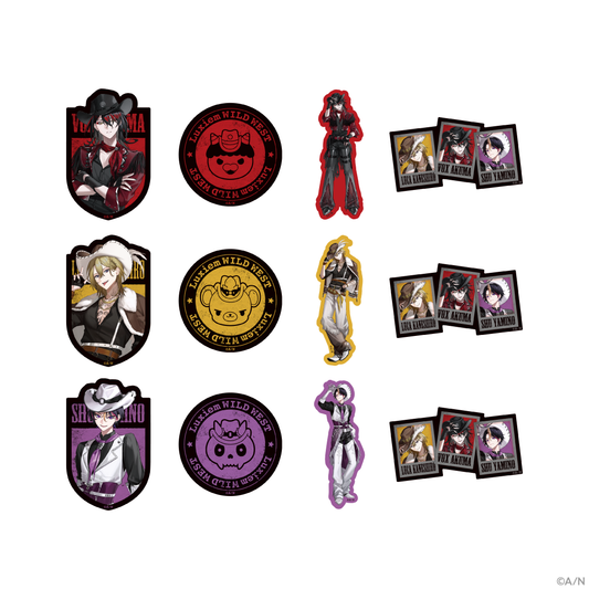 [Pre-order] Nijisanji 【Luxiem WILDWEST】Sticker set
