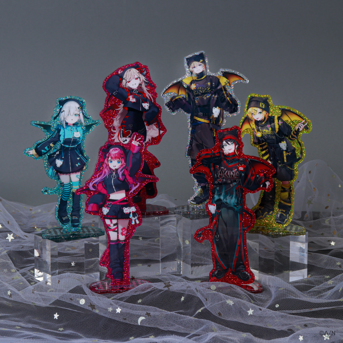 [預訂] Nijisanji 【Devilish Nightmare】グリッターアクリルスタンド (壓克力立牌)