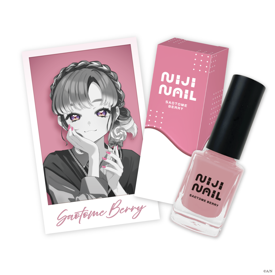 [預訂] Nijisanji 【にじネイル Sugar】ネイルポリッシュ(指甲油+相卡)