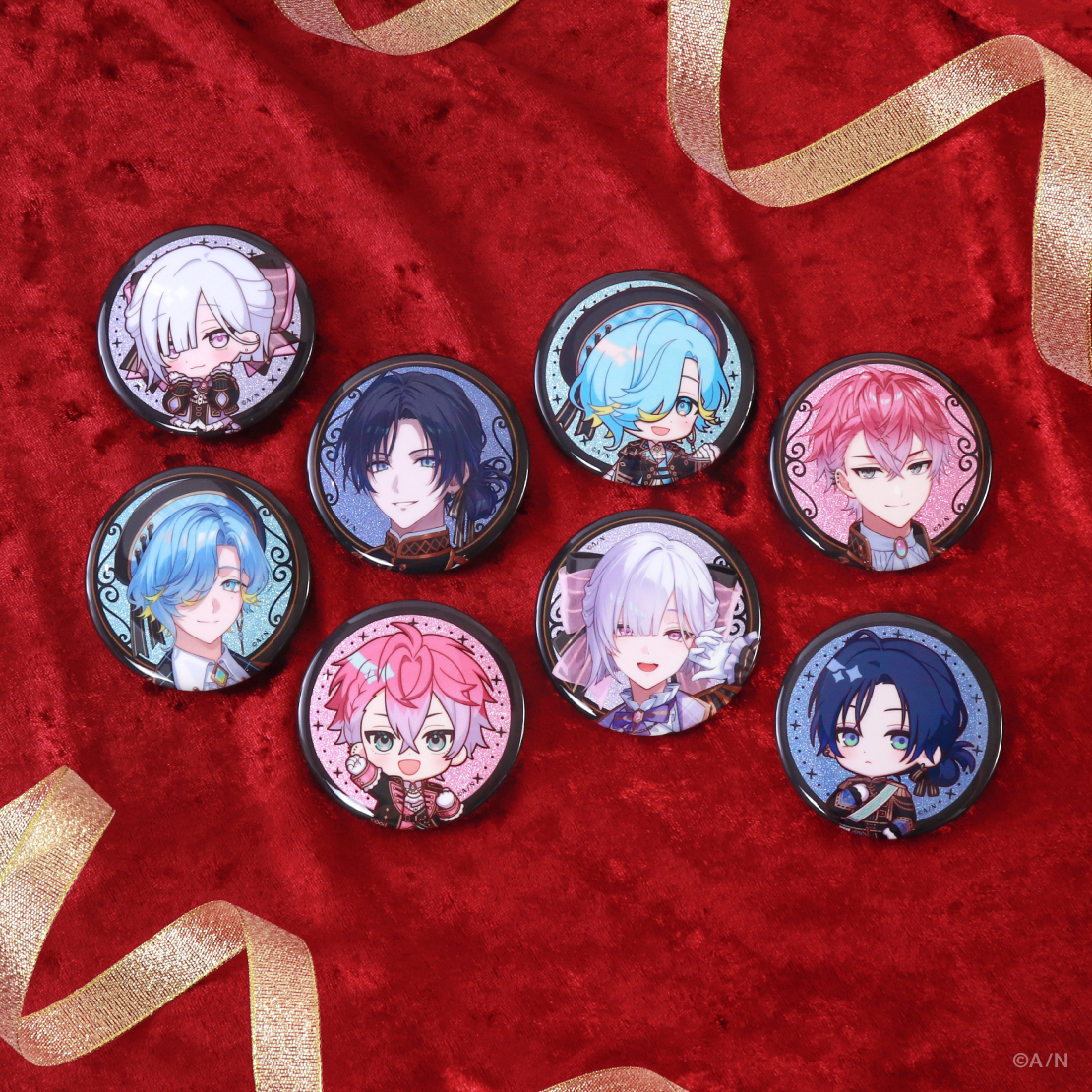 [Pre-order] Nijisanji 【すぷれあ 1st】ランダムグリッター缶バッジ (徽章)